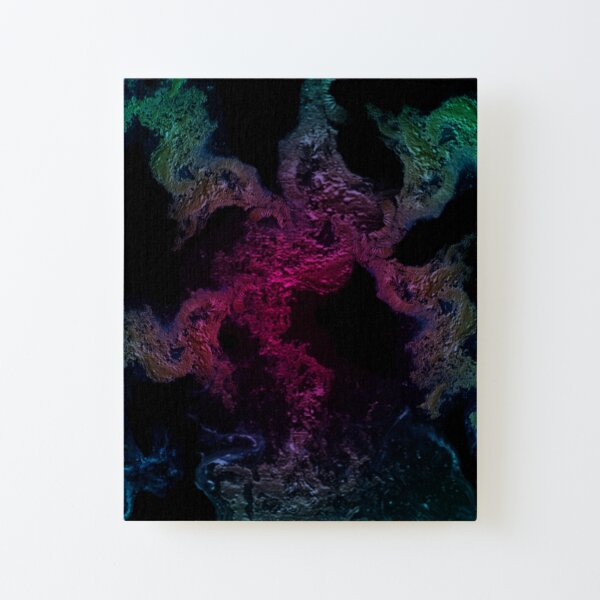 Abstract art Canvas Mounted Print