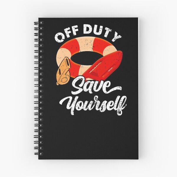 Item preview, Funny Beach Summer Costume Lifeguards Off Duty Save Yourself designed and sold by OusmaneProDz.