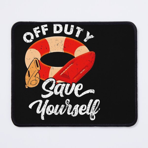 Item preview, Funny Beach Summer Costume Lifeguards Off Duty Save Yourself designed and sold by OusmaneProDz.