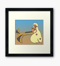 Mermaid doll Framed Print