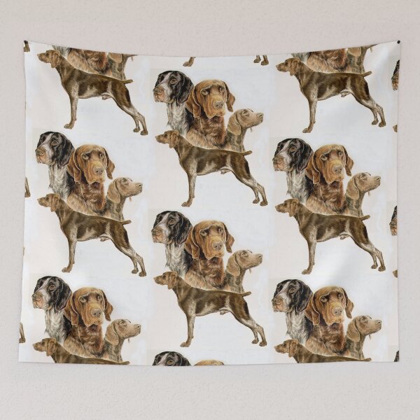 Item preview, German Short-haired Pointer Gallimaufry designed and sold by BarbBarcikKeith.