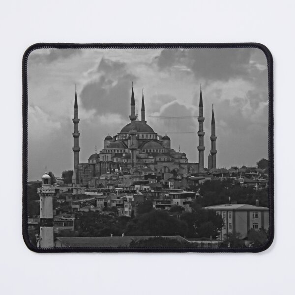 Item preview, The Blue Mosque, Istanbul - B&W designed and sold by tomg.