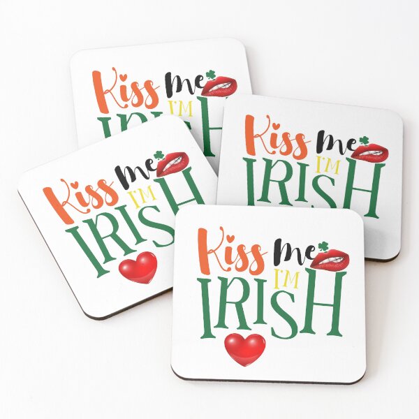 Item preview, Kiss Me I'm Irish designed and sold by OliDesigns.