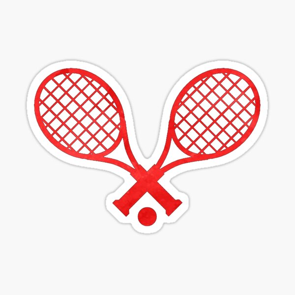 Item preview, Tennis Racket Red designed and sold by hcohen2000.
