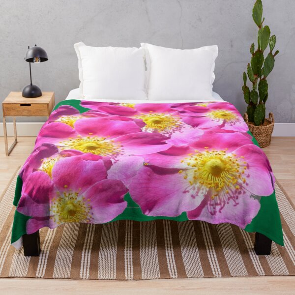Item preview, WILD CERISE PINK ROSE TEAL COLOR ABSTRACT designed and sold by sharlesart.