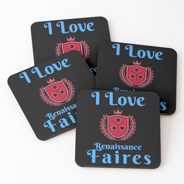 Item preview, I love Renaissance Faires/Festivals Design  designed and sold by Candlewood Museum & Gift Shoppe.