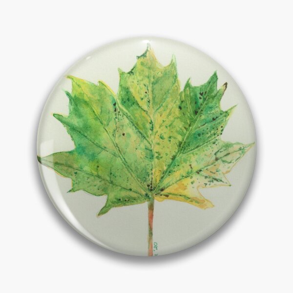 Item preview, Green Fall Leaf designed and sold by CathiePuaArt.