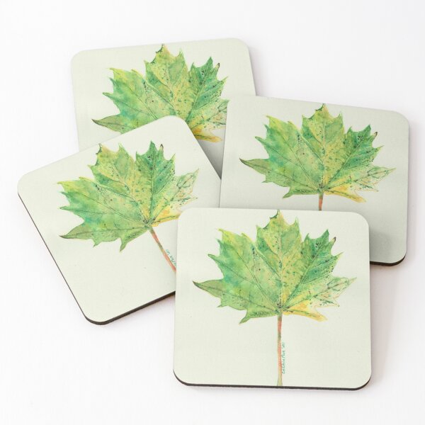 Item preview, Green Fall Leaf designed and sold by CathiePuaArt.