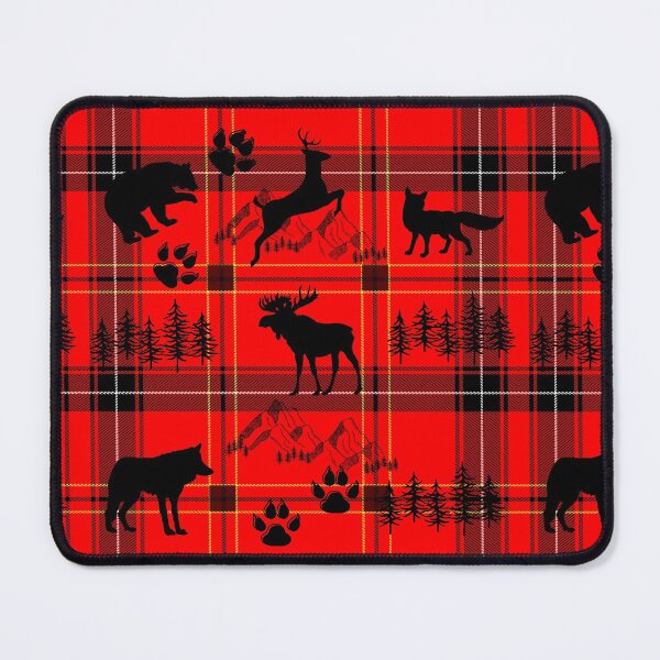 Item preview, country plaid christmas  designed and sold by MuchMoreMerch.