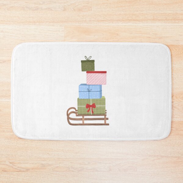 Item preview, Pile of colorful Christmas Presents on sled designed and sold by mikhaleeevich.