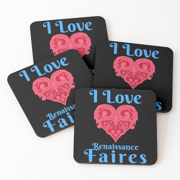 Item preview, I love Renaissance Faires/Festivals Design  designed and sold by Candlewood Museum & Gift Shoppe.