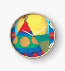 Teepee - Not My Home Clock