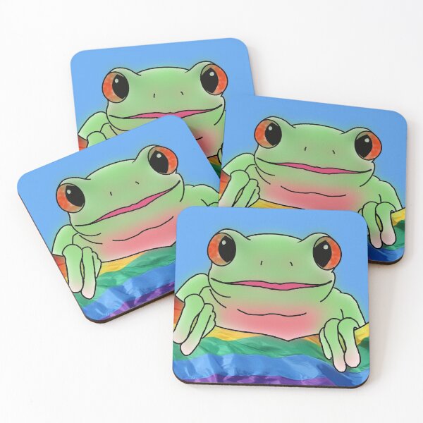 Item preview, Pride Froggo! designed and sold by Johnnys-Mom.