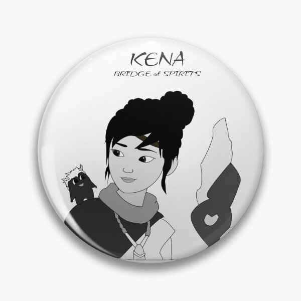 Item preview, KENA - BRIDGE OF SPIRITS (black and white) designed and sold by annaspoljar.