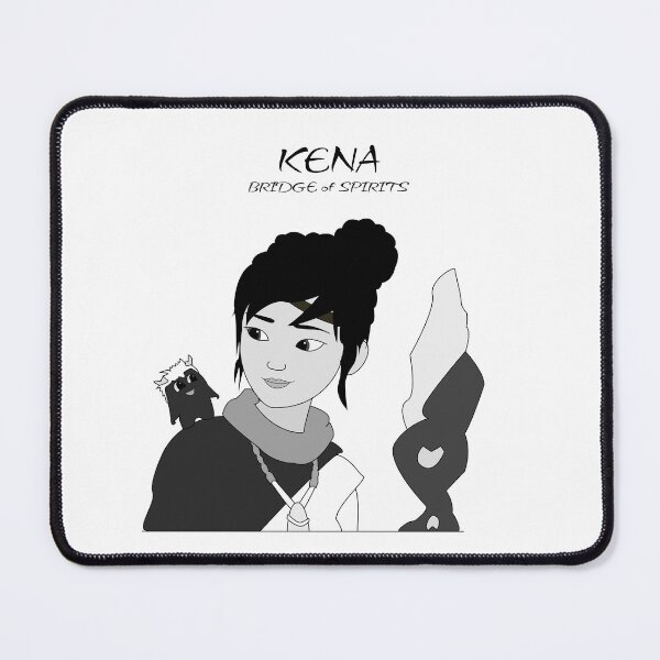 Item preview, KENA - BRIDGE OF SPIRITS (black and white) designed and sold by annaspoljar.