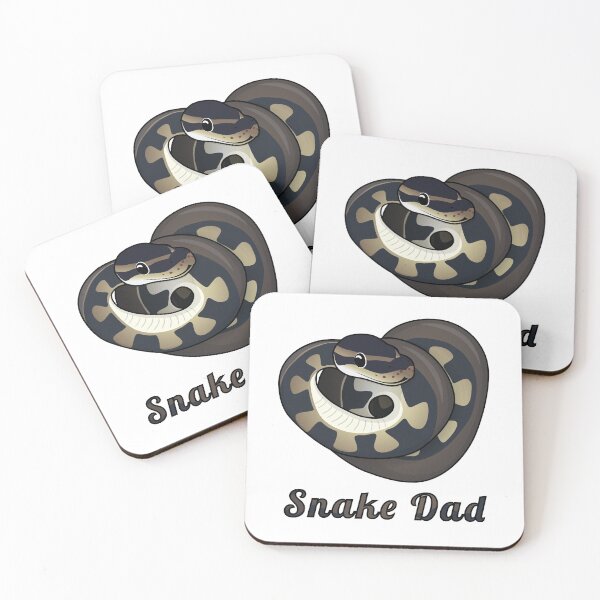 Item preview, Snake Dad: Wild Type Ball Python designed and sold by ArtfulMooDesign.