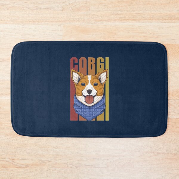Item preview, Dog Lover Cute Corgi Wearing Bandana designed and sold by thecooltable.