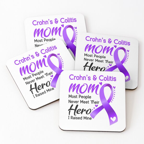 Item preview, Crohn's & Colitis Mom Most People Never Meet Their Hero I Raise Mine designed and sold by hvoid41.
