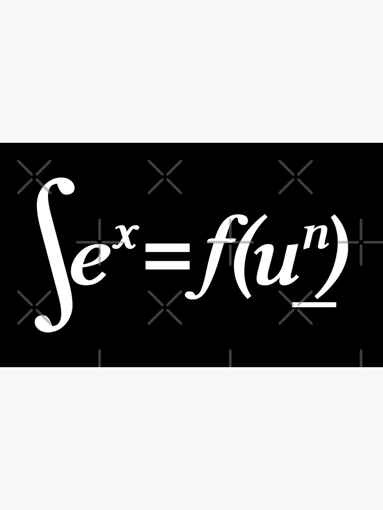 Sex Is Fun Maths Equation Poster By Purakushi Redbubble 6266