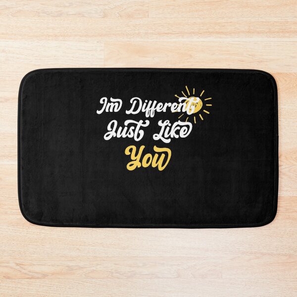 Item preview, Funny Distressed I'm Different Like You Quote designed and sold by TheMattDesigns.