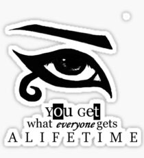 Lifetime Sticker