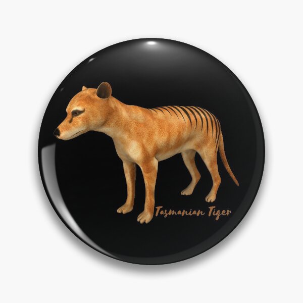 Item preview, The Extinct Tasmanian Tiger -Australia Native Carnivorous Marsupial Tasmanian Tiger Design designed and sold by Red-ElYoubi.
