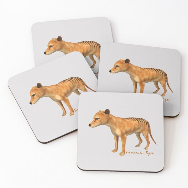 Item preview, The Extinct Tasmanian Tiger -Australia Native Carnivorous Marsupial Tasmanian Tiger Design designed and sold by Red-ElYoubi.