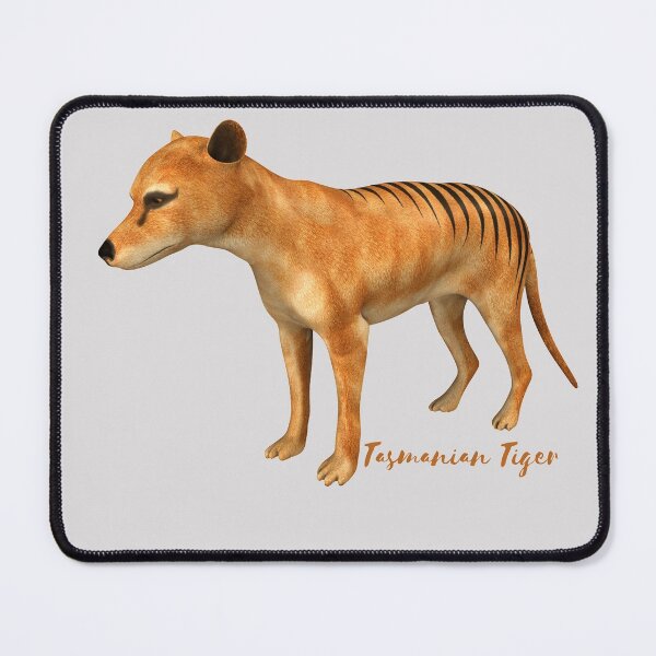 Item preview, The Extinct Tasmanian Tiger -Australia Native Carnivorous Marsupial Tasmanian Tiger Design designed and sold by Red-ElYoubi.