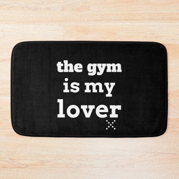 Item preview, The gym is my lover-white edition designed and sold by josephsteez.