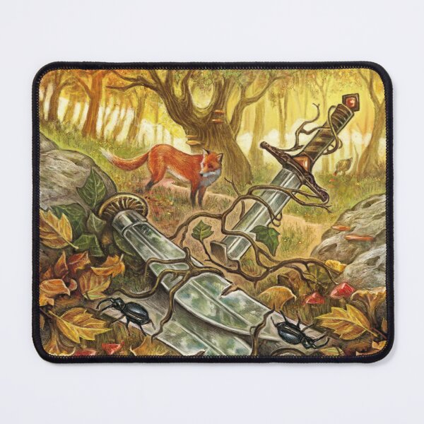 AUTUMN fairytale season Mouse Pad