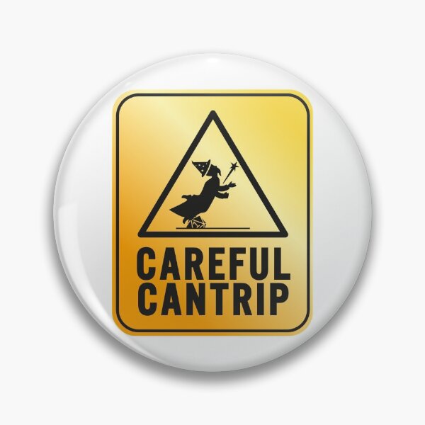Item preview, Careful Cantrip Logo designed and sold by Careful Cantrip.