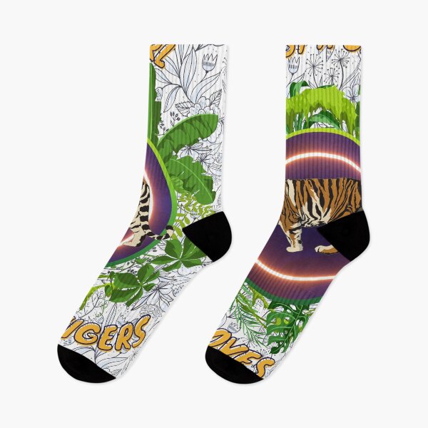 Item preview, Just a girl who loves tigers - Colorful compositions, art and animals, funny drawings designed and sold by AdvanceDesign.
