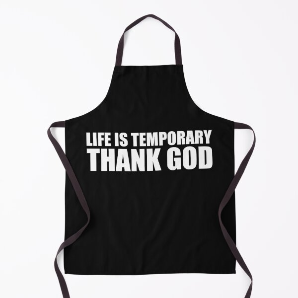 Item preview, Life is Temporary Thank God  designed and sold by HiddenStar02.