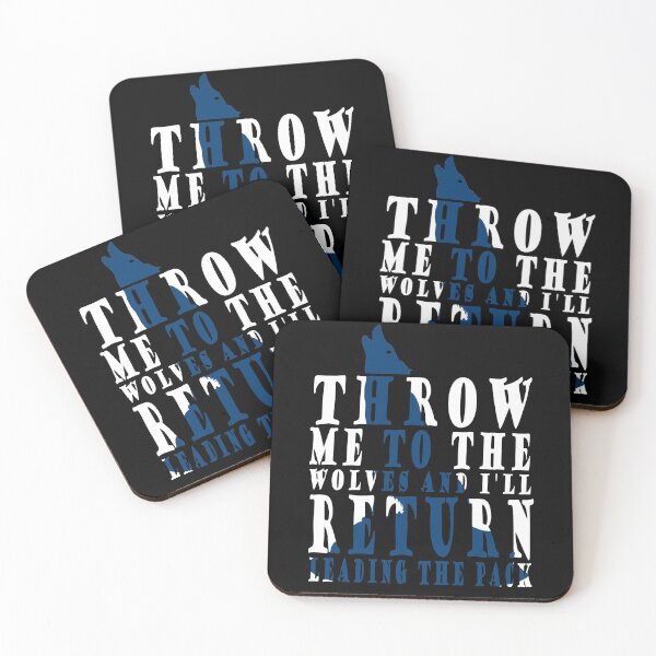 Item preview, Throw Me To The Wolves & I'll Return Leading The Pack TShirt designed and sold by boyastore.