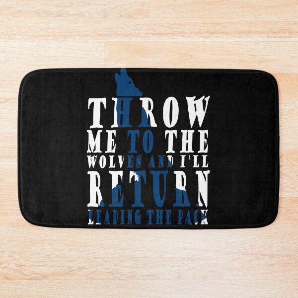 Item preview, Throw Me To The Wolves & I'll Return Leading The Pack TShirt designed and sold by boyastore.