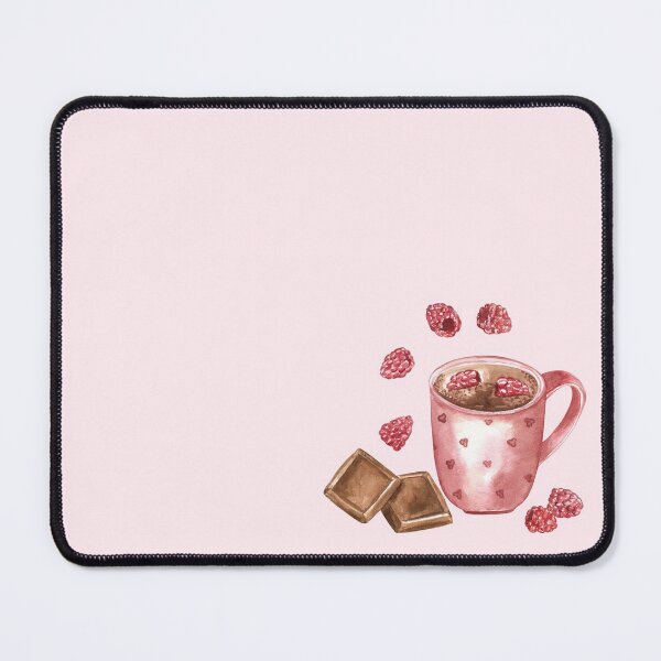 Item preview, Hot Chocolate with raspberries designed and sold by Flowersforbear.
