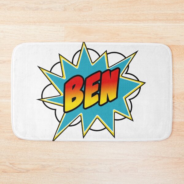 Item preview, Boys Ben Comic Book Superhero Name designed and sold by Rixta82.