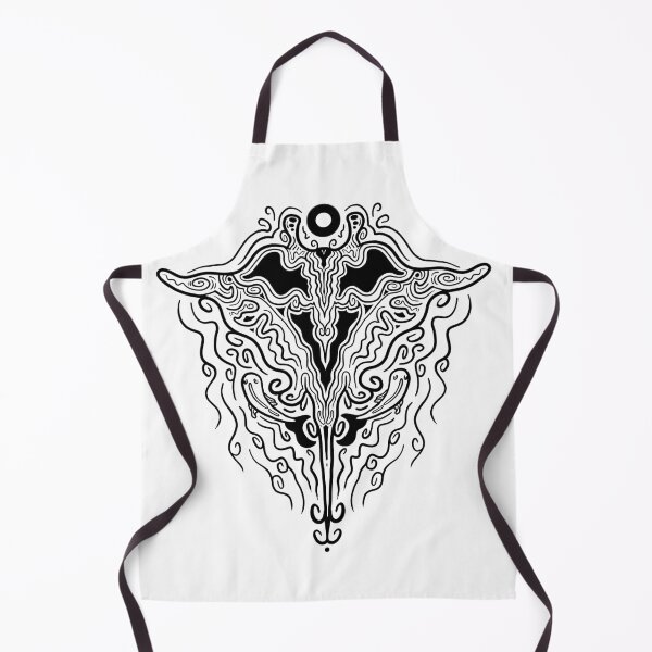 Item preview, Manta Ray Tattoo Design B&W designed and sold by Retartist.