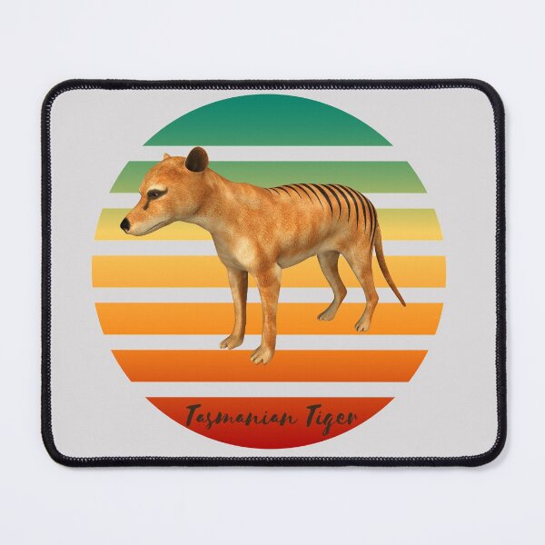 Item preview, The Extinct Tasmanian Tiger -Carnivorous Marsupial Tasmanian Tiger Design designed and sold by Red-ElYoubi.