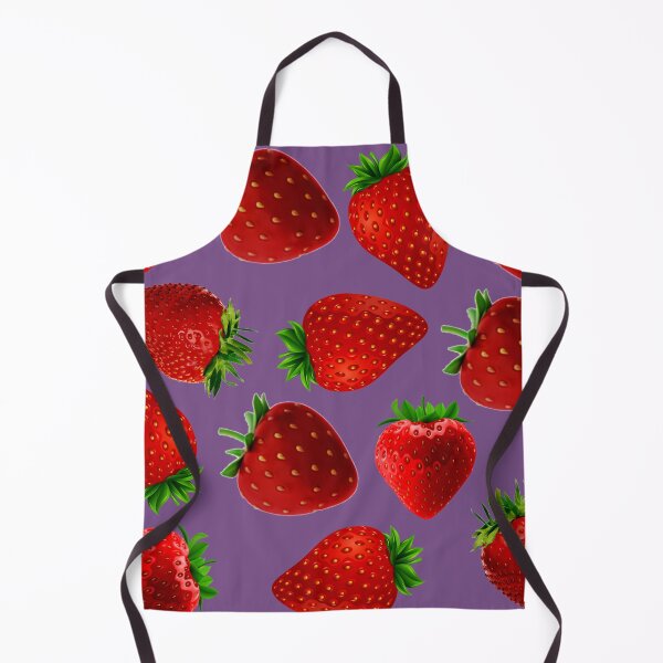 Item preview, strawberry hand drawn pattern designed and sold by Special-Ninja.