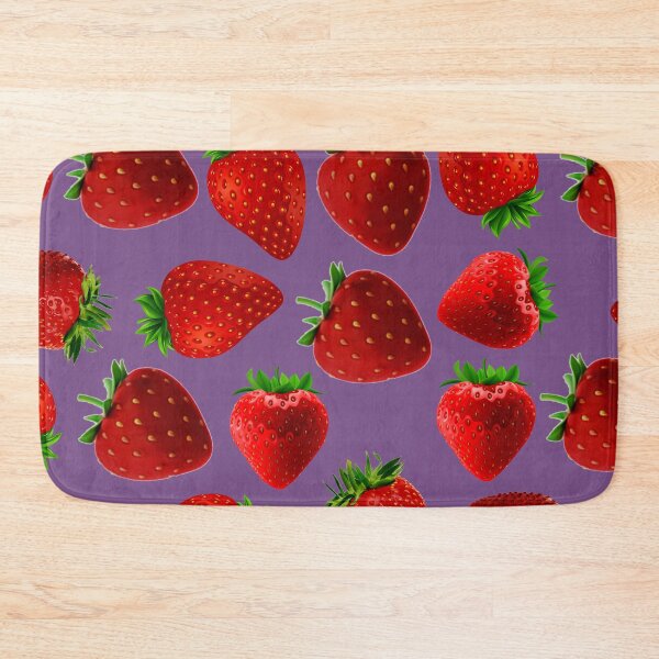Item preview, strawberry hand drawn pattern designed and sold by Special-Ninja.