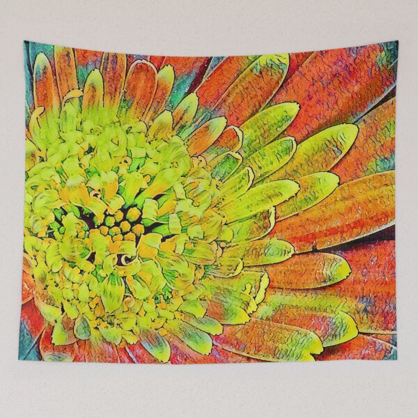 Item preview, Psychedelic Sunflower designed and sold by YuviMK.