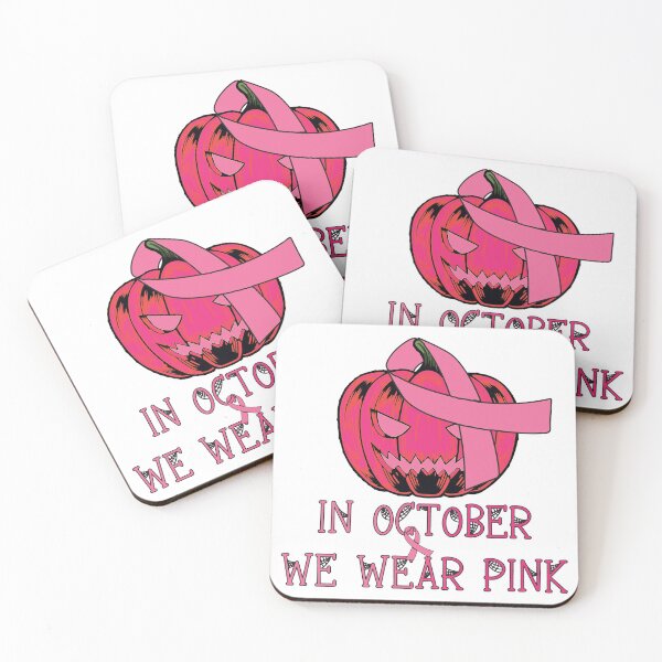 Item preview, In October We Wear Pink Pumpkin Plaid designed and sold by bahicharafe.