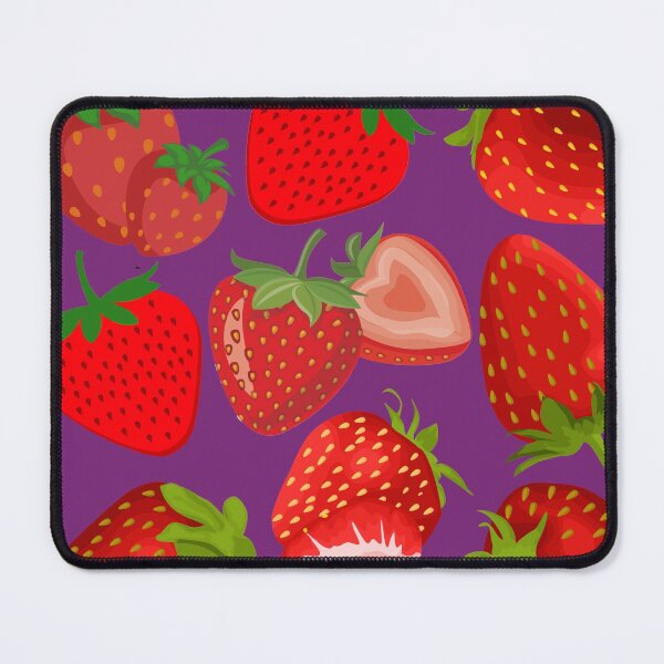 Item preview, strawberry hand drawn pattern designed and sold by Special-Ninja.