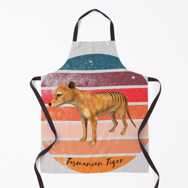 Item preview, The Extinct Tasmanian Tiger -Vintage Carnivorous Marsupial Tasmanian Tiger Design designed and sold by Red-ElYoubi.