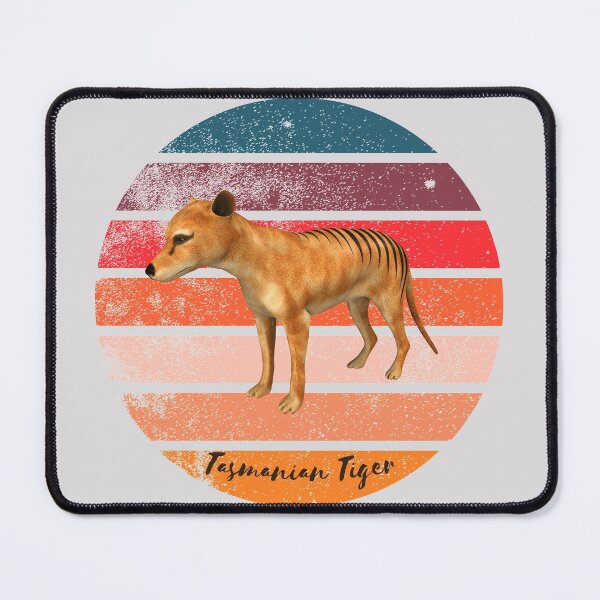 Item preview, The Extinct Tasmanian Tiger -Vintage Carnivorous Marsupial Tasmanian Tiger Design designed and sold by Red-ElYoubi.