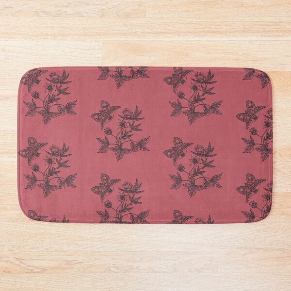 Item preview, Vintage Floral Moth Print designed and sold by Audrey Pearson.