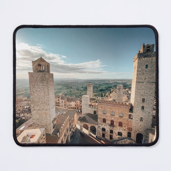 Item preview, san gimignano aerial view designed and sold by franckreporter.