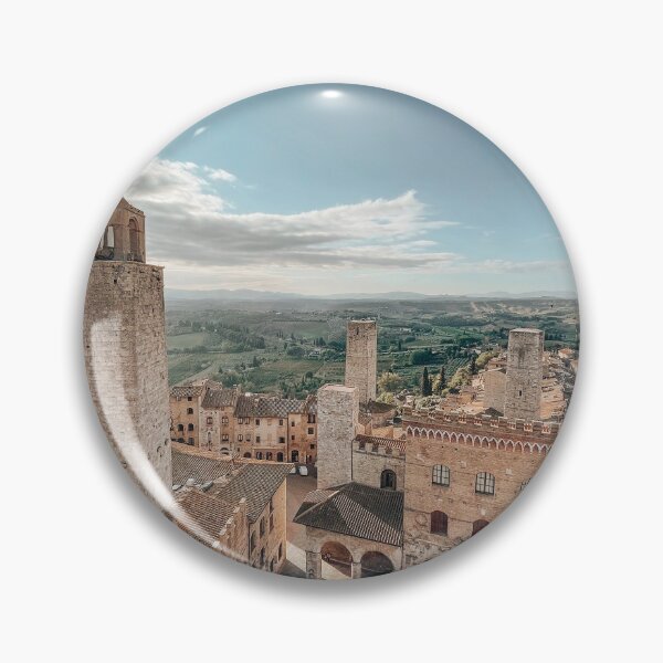Item preview, san gimignano aerial view designed and sold by franckreporter.