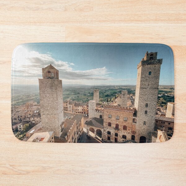 Item preview, san gimignano aerial view designed and sold by franckreporter.